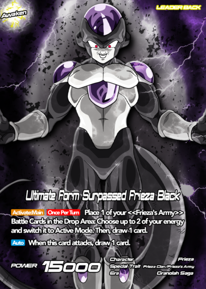 Ultimate Form Surpassed Frieza Black