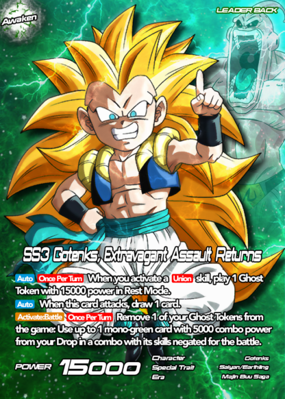 SS3 Gotenks, Extravagant Assault Returns