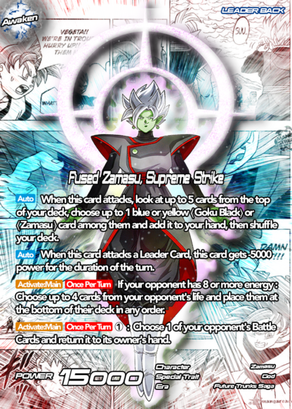 Fused Zamasu, Supreme Strike