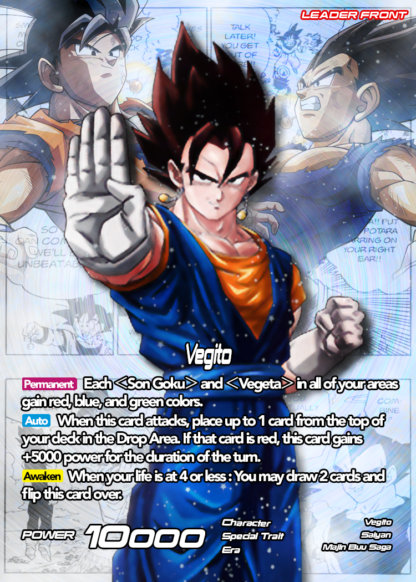 Fusion Warrior Super Saiyan Vegito - Image 2