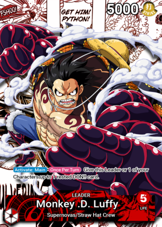 Monkey .D. Luffy Gear 4