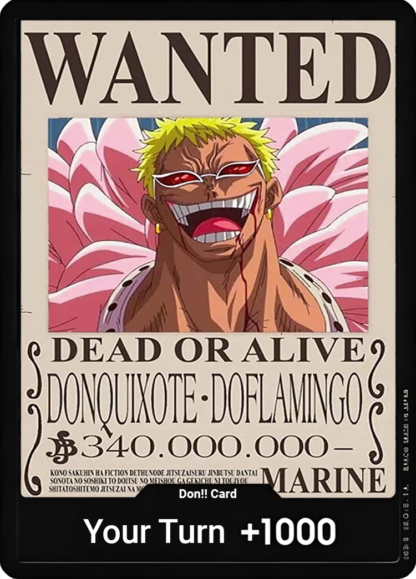 Seven Warlords Wanted Poster Don!! Set - Image 6